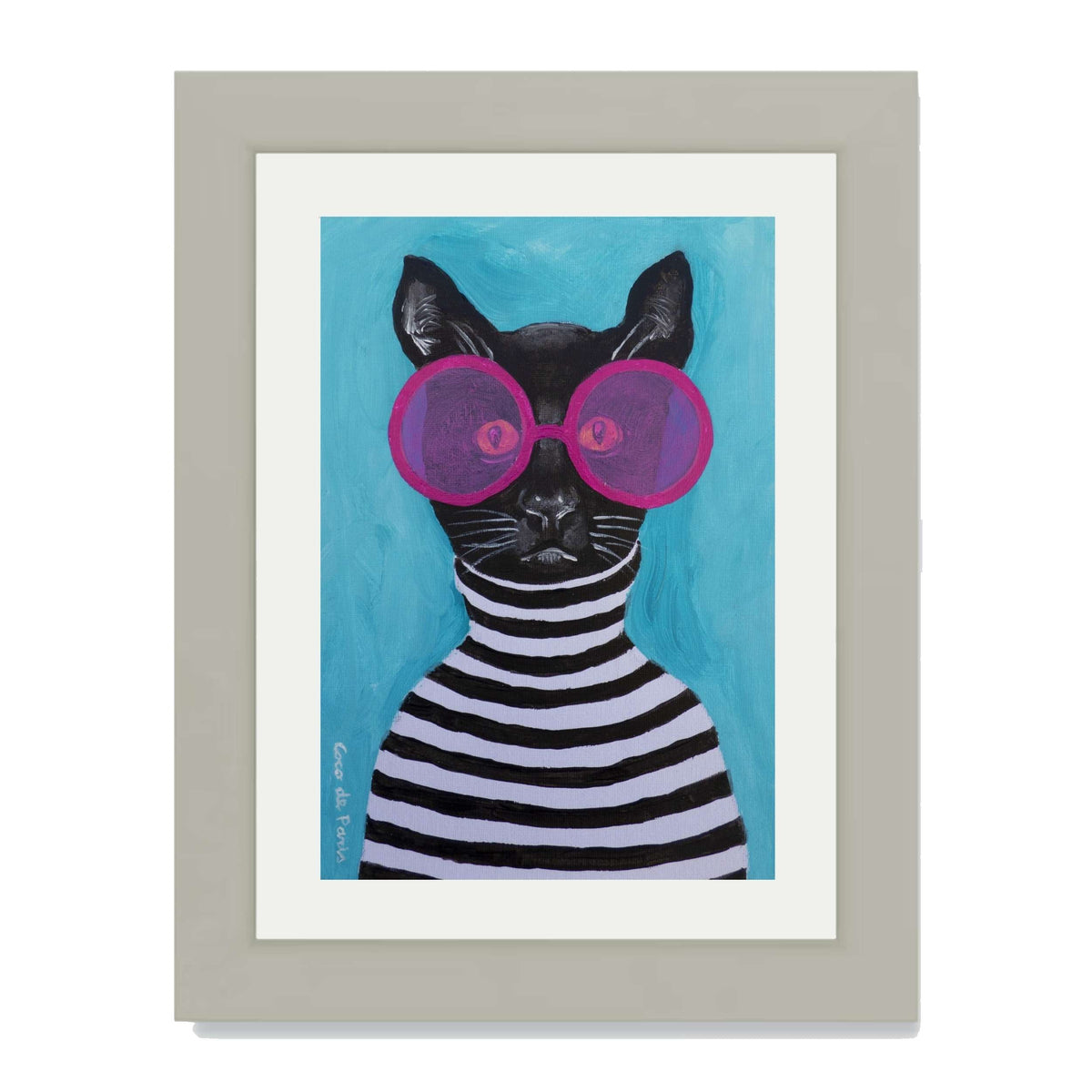Alderwood Axis Cat Wall Art Print — gallery image 42