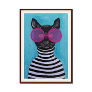 Alderwood Axis Cat Wall Art Print — gallery image 29