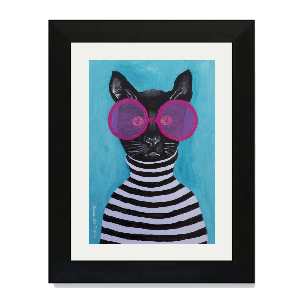 Alderwood Axis Cat Wall Art Print — gallery image 18