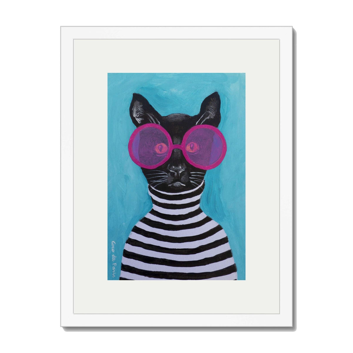 Alderwood Axis Cat Wall Art Print — gallery image 62