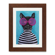 Alderwood Axis Cat Wall Art Print — gallery image 24