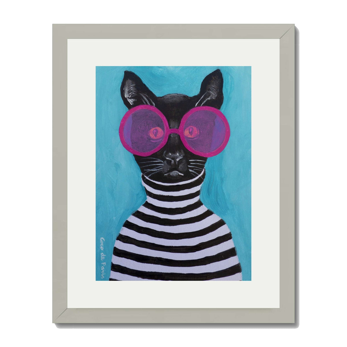 Alderwood Axis Cat Wall Art Print — gallery image 43