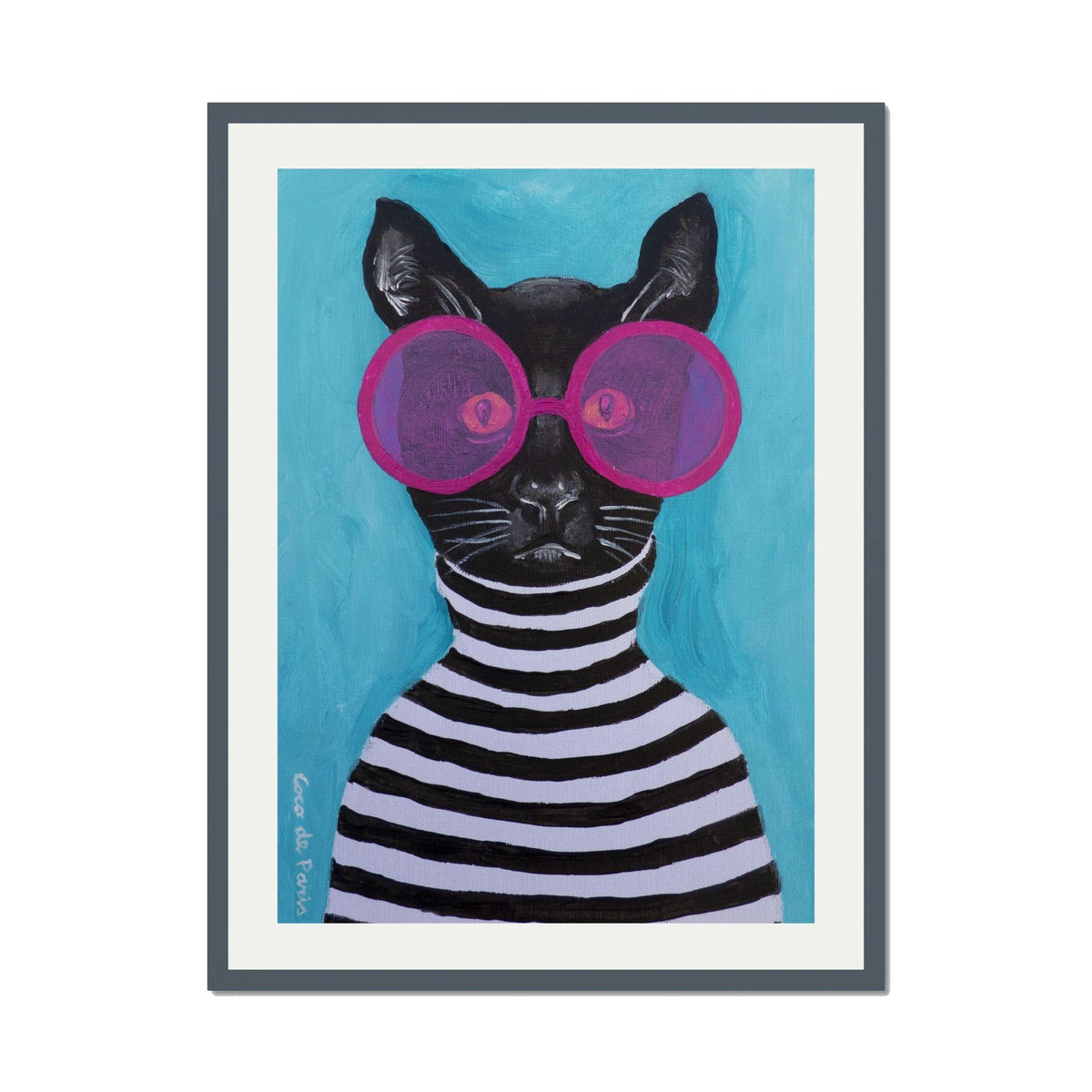 Alderwood Axis Cat Wall Art Print — gallery image 34