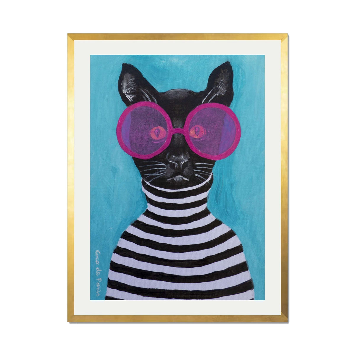 Alderwood Axis Cat Wall Art Print — gallery image 40