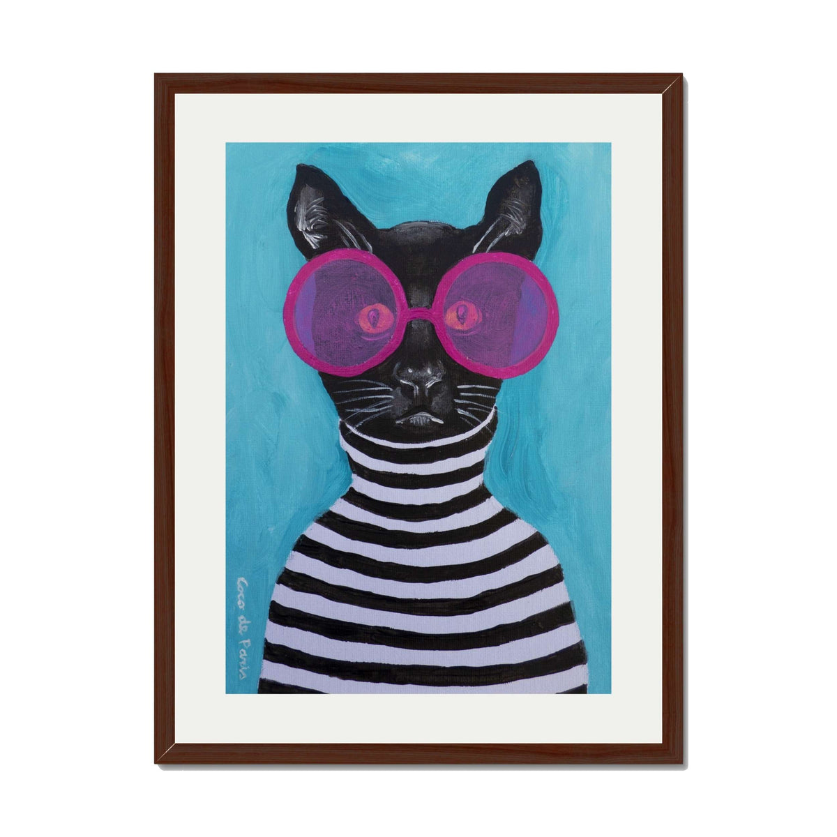 Alderwood Axis Cat Wall Art Print — gallery image 27