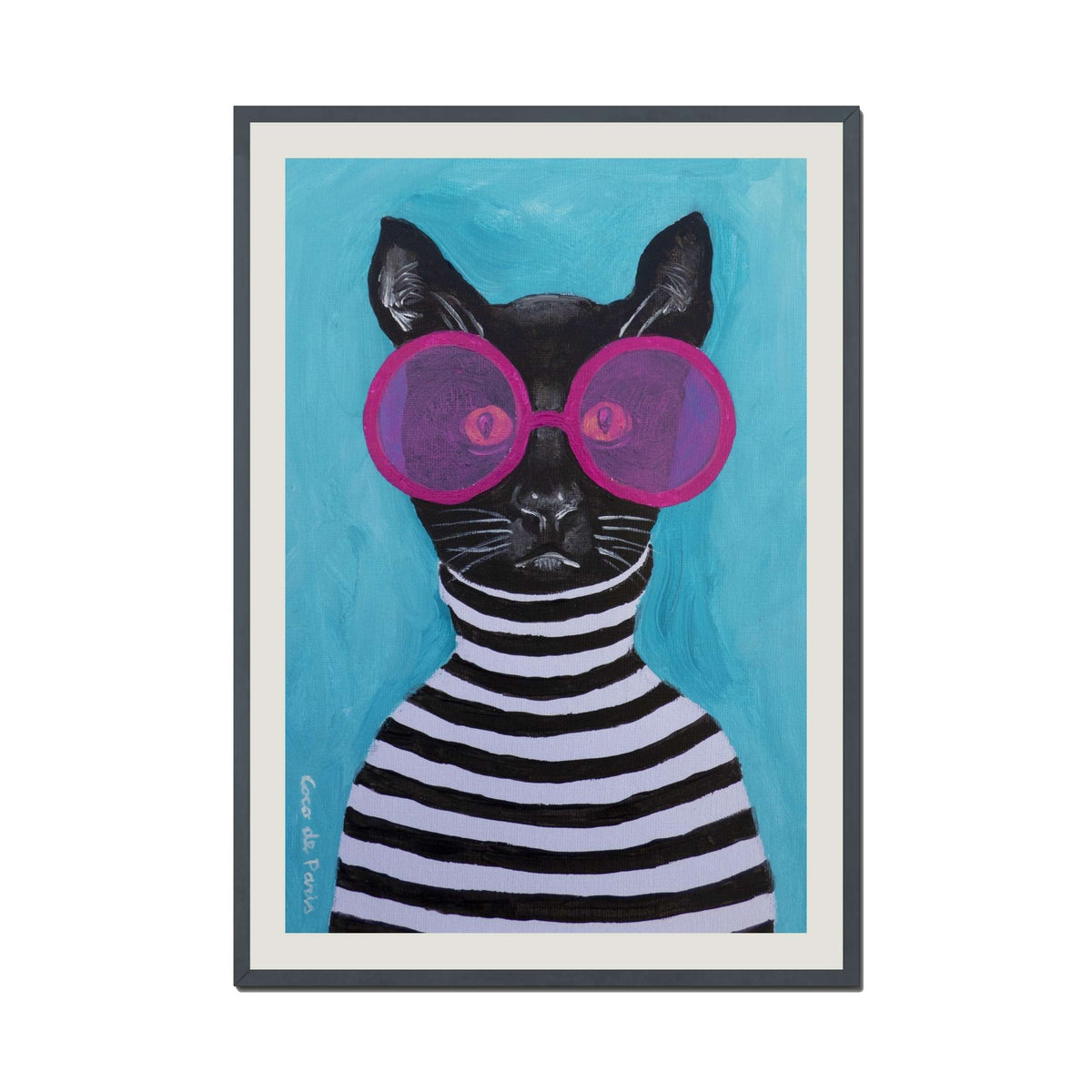 Alderwood Axis Cat Wall Art Print — gallery image 35