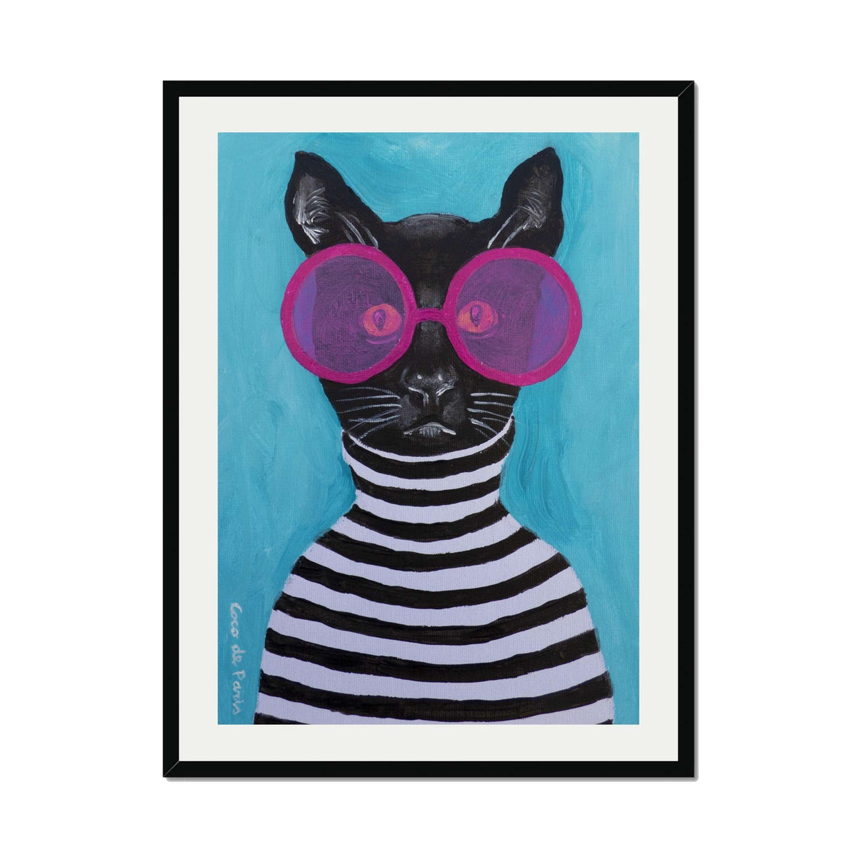 Alderwood Axis Cat Wall Art Print — gallery image 22