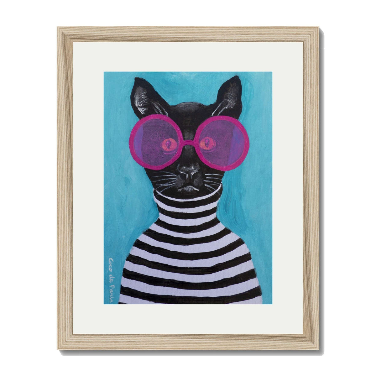 Alderwood Axis Cat Wall Art Print — gallery image 49