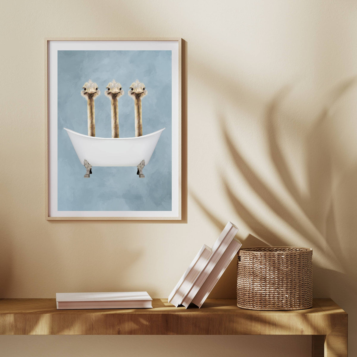 Briarley Axis Ostrich Wall Art Print — gallery image 12