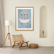 Briarley Axis Ostrich Wall Art Print — gallery image 14