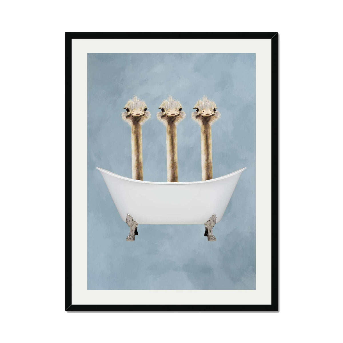Briarley Axis Ostrich Wall Art Print — gallery image 21