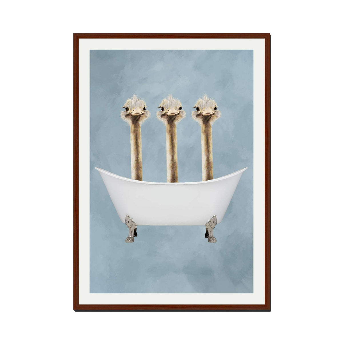 Briarley Axis Ostrich Wall Art Print — gallery image 23