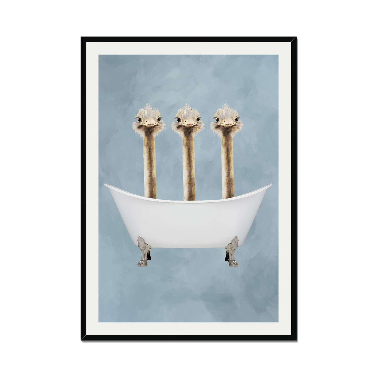 Briarley Axis Ostrich Wall Art Print — gallery image 22