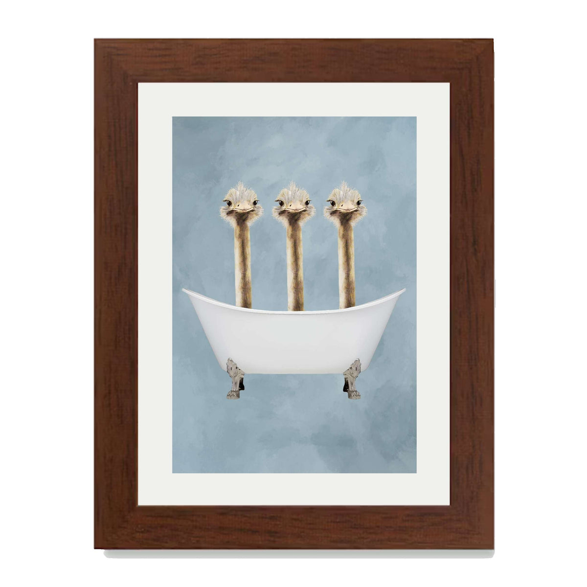 Briarley Axis Ostrich Wall Art Print — gallery image 31