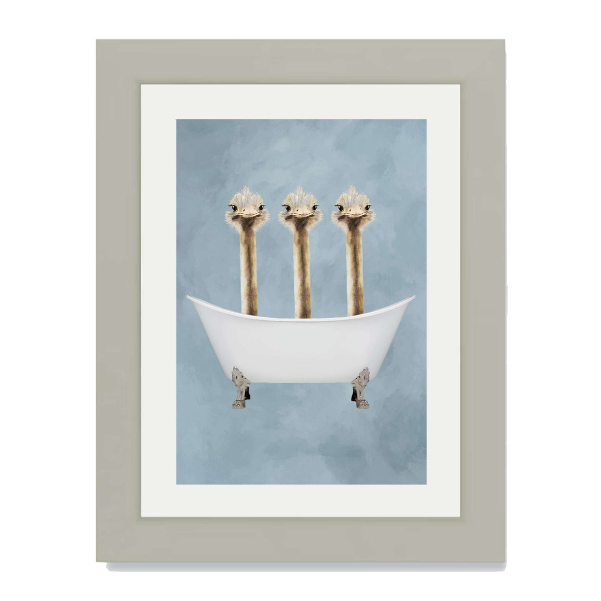 Briarley Axis Ostrich Wall Art Print — gallery image 46