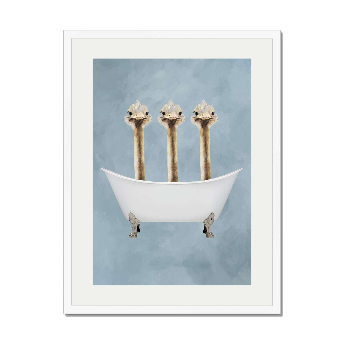 Briarley Axis Ostrich Wall Art Print — gallery image 65