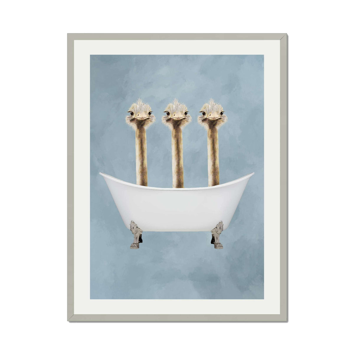 Briarley Axis Ostrich Wall Art Print — gallery image 49