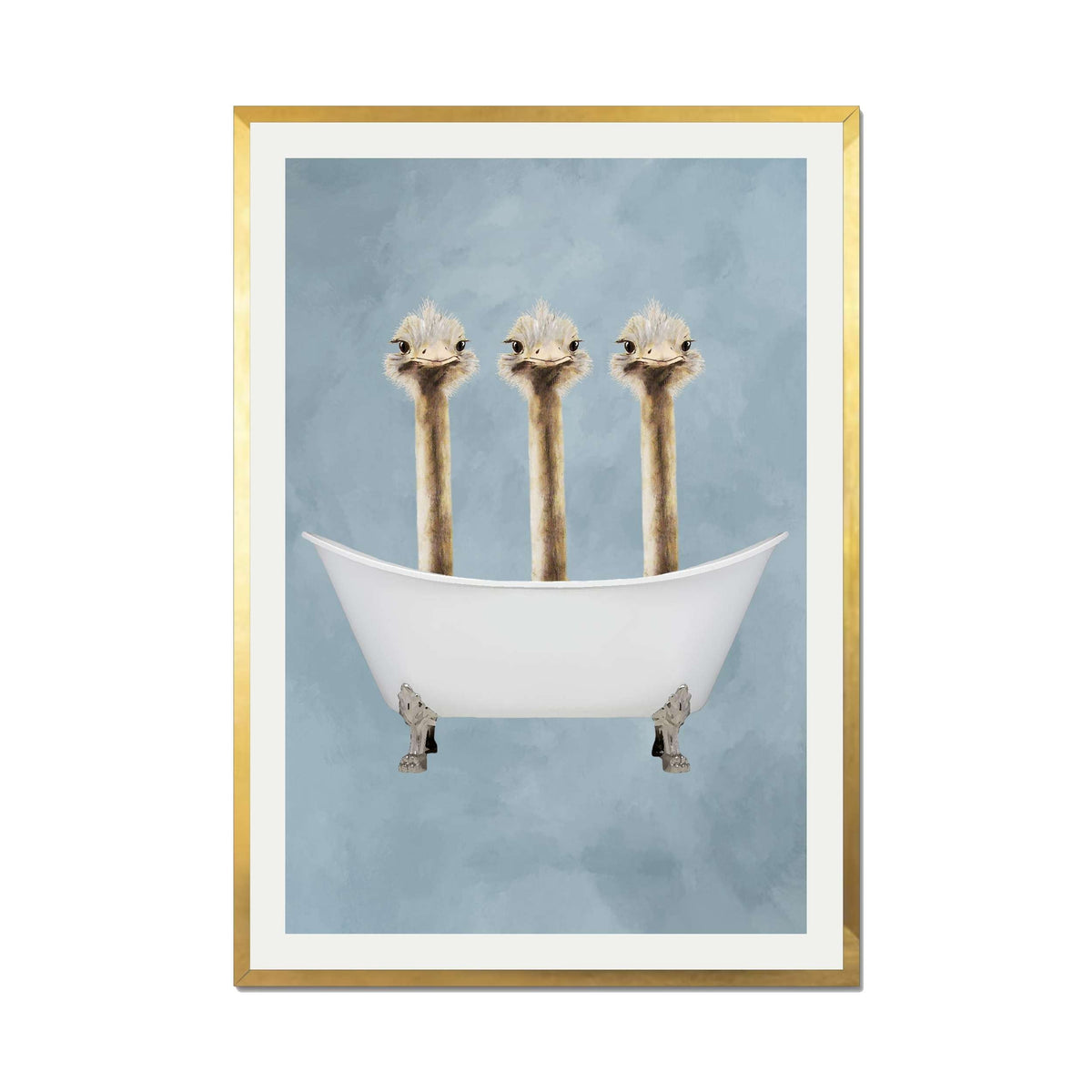 Briarley Axis Ostrich Wall Art Print — gallery image 45