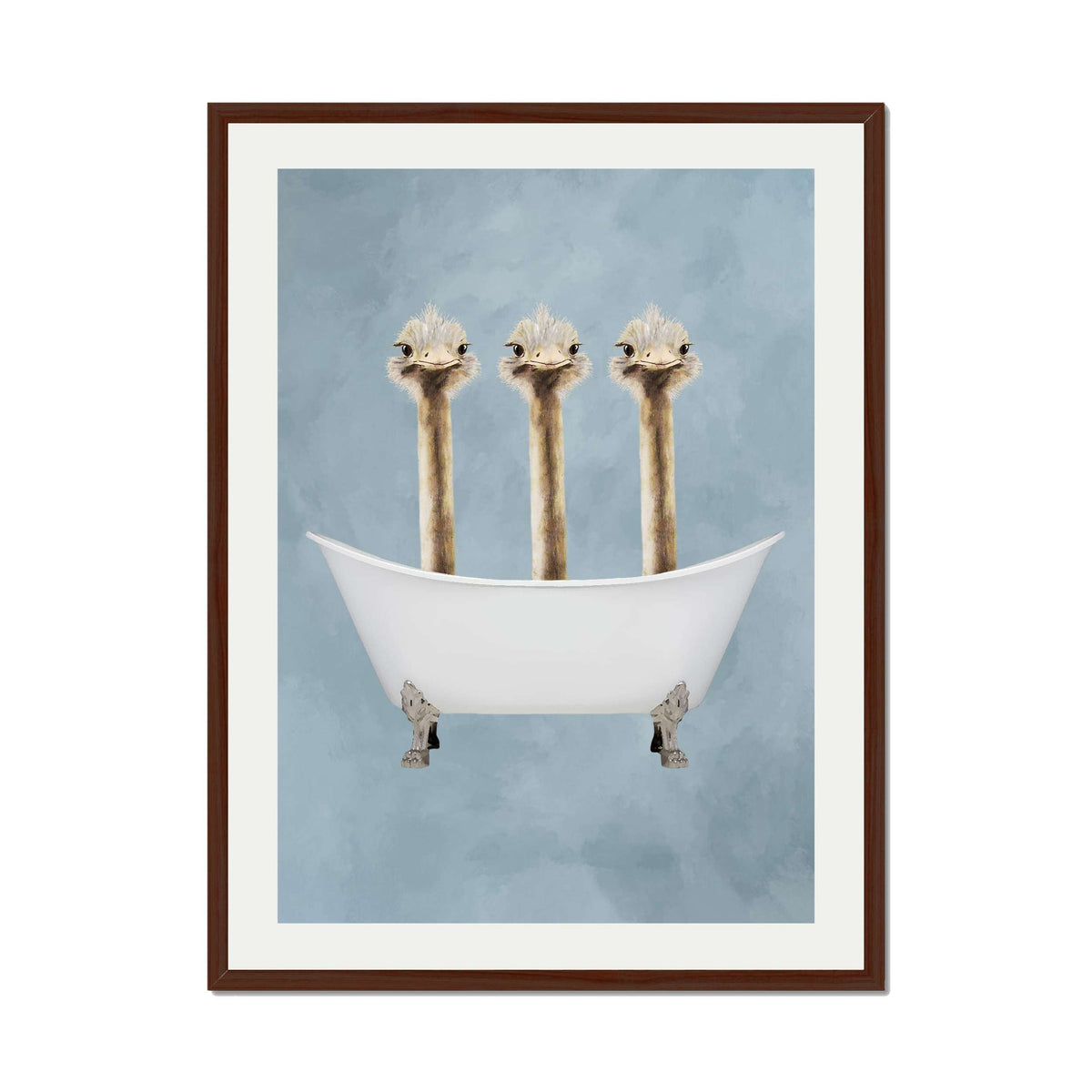 Briarley Axis Ostrich Wall Art Print — gallery image 35