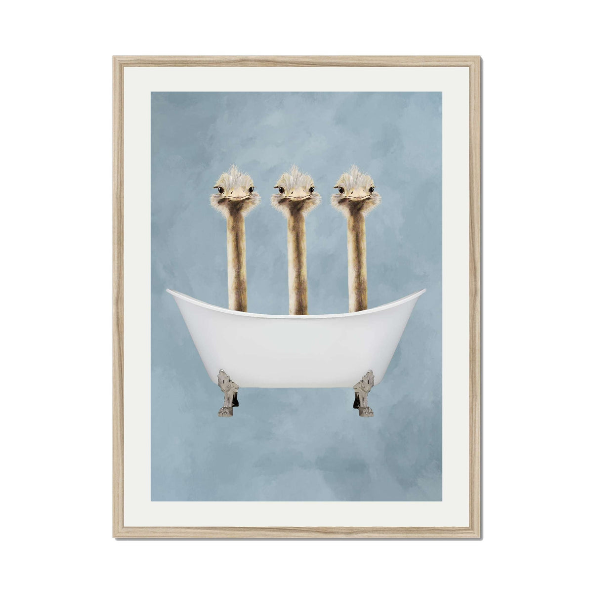Briarley Axis Ostrich Wall Art Print — gallery image 55