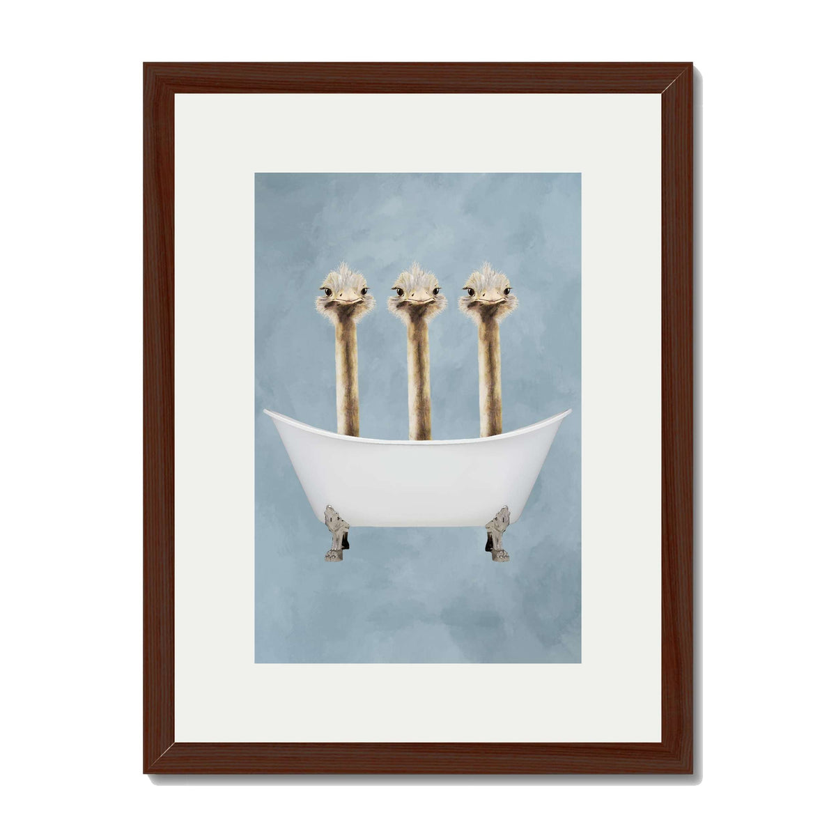 Briarley Axis Ostrich Wall Art Print — gallery image 33