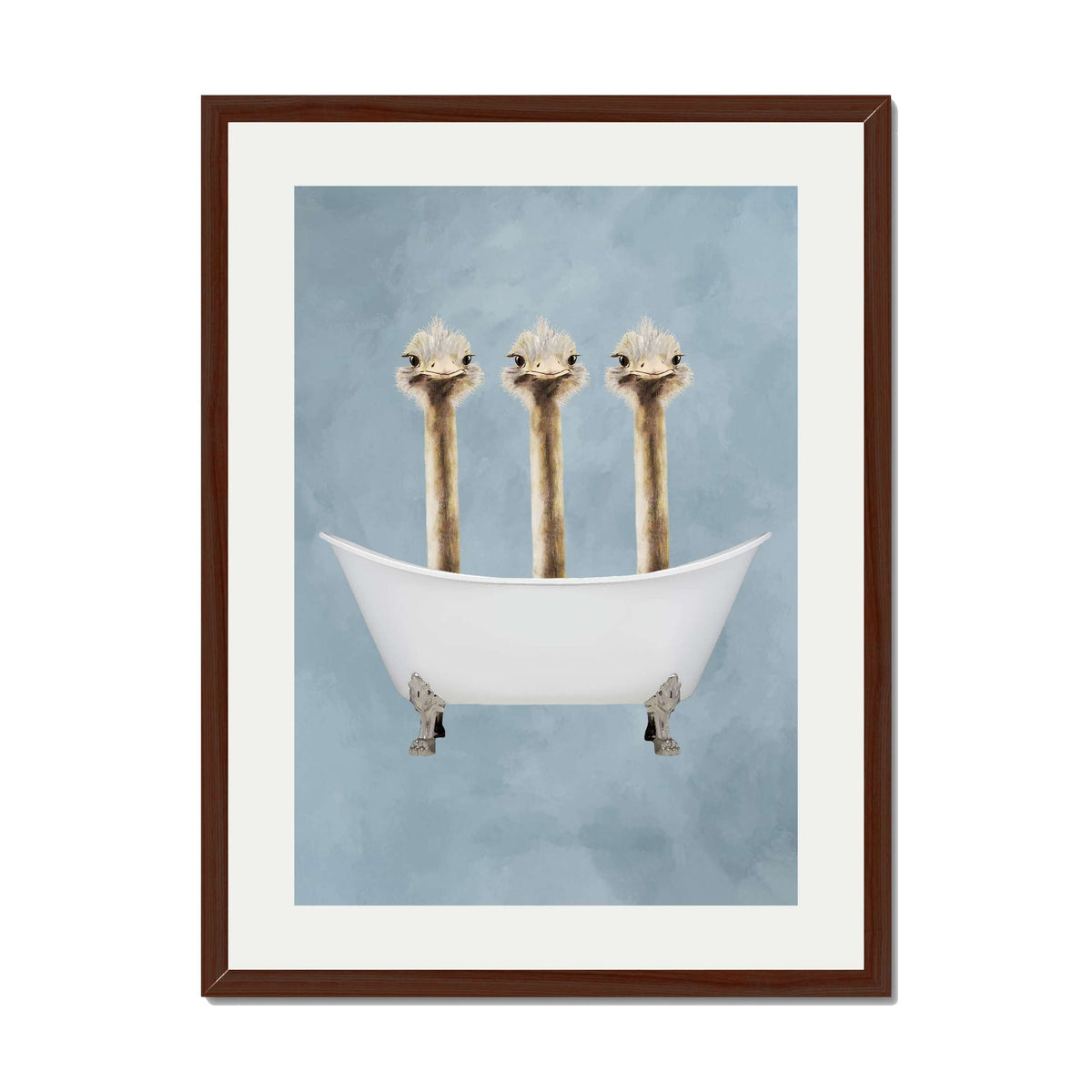 Briarley Axis Ostrich Wall Art Print — gallery image 34