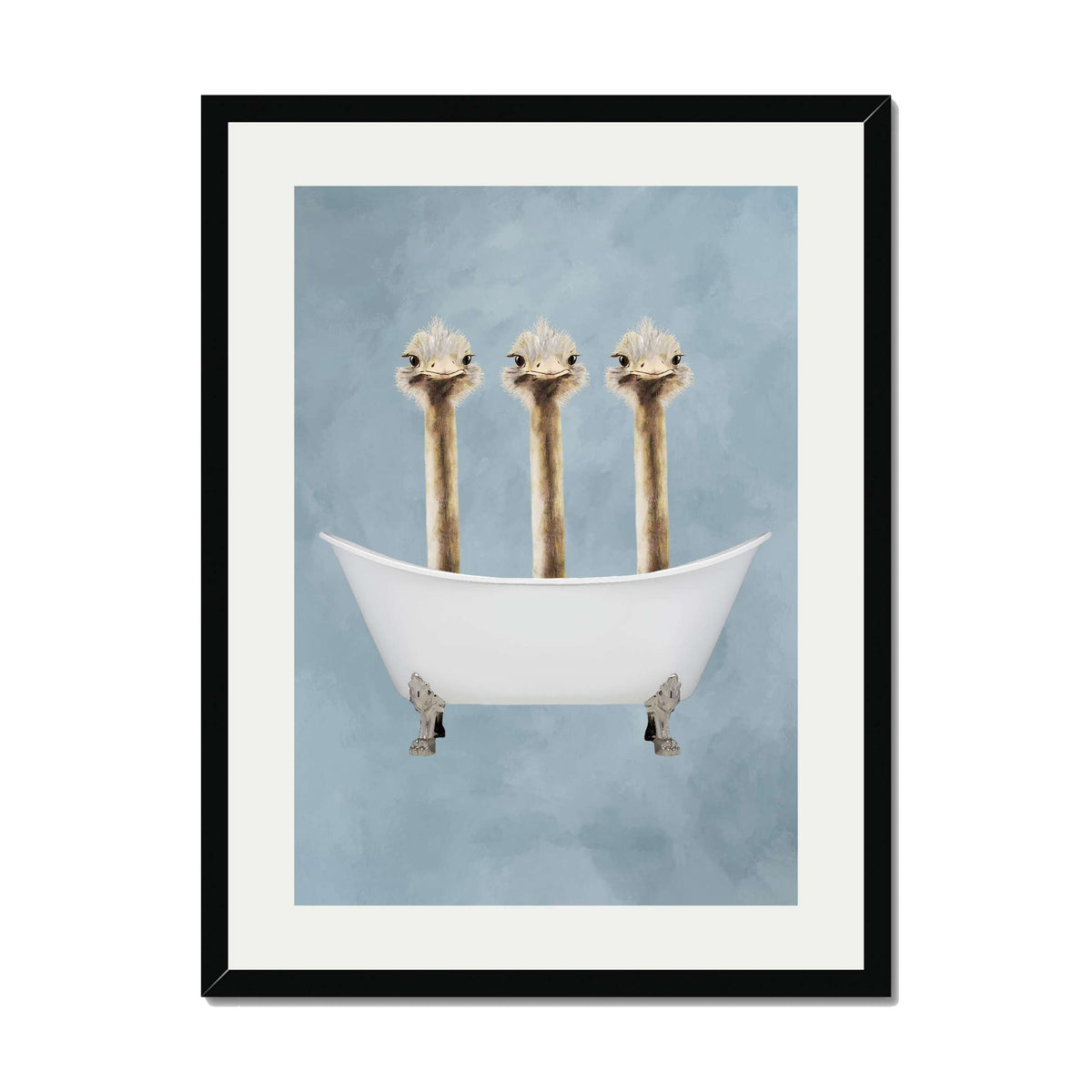 Briarley Axis Ostrich Wall Art Print — gallery image 30