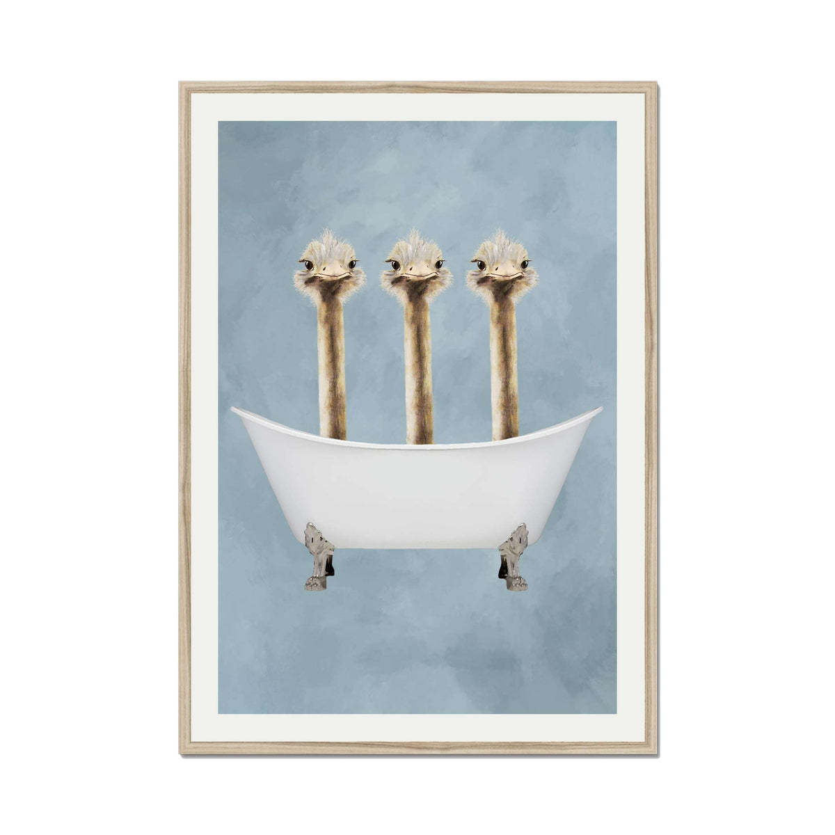 Briarley Axis Ostrich Wall Art Print — gallery image 56