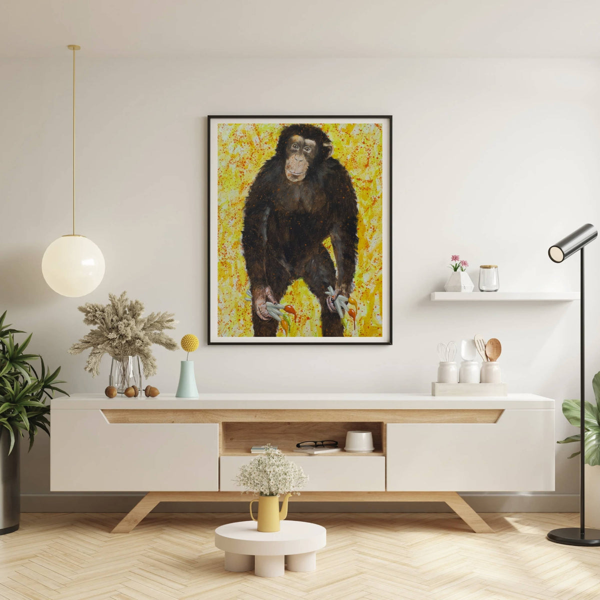 Cranford Axis Monkey Wall Art Print — gallery image 13