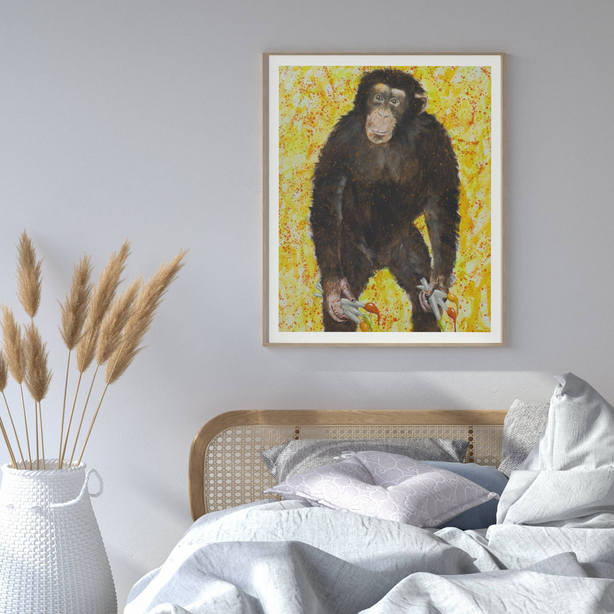 Cranford Axis Monkey Wall Art Print — gallery image 11