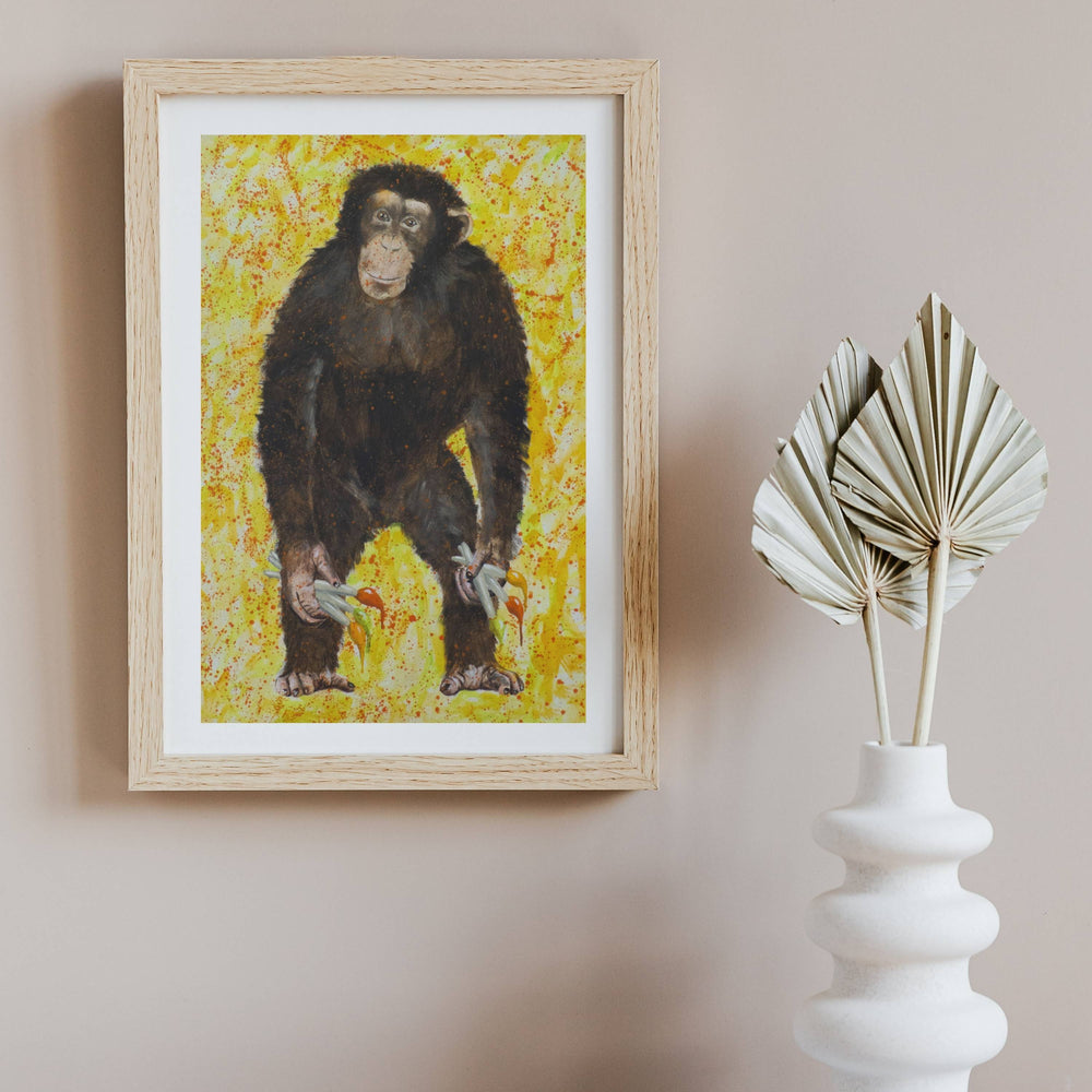 Cranford Axis Monkey Wall Art Print — gallery image 4