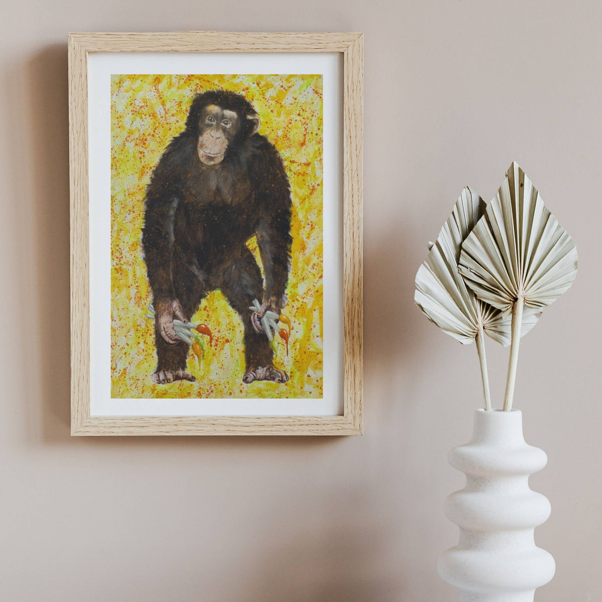 Cranford Axis Monkey Wall Art Print — gallery image 4