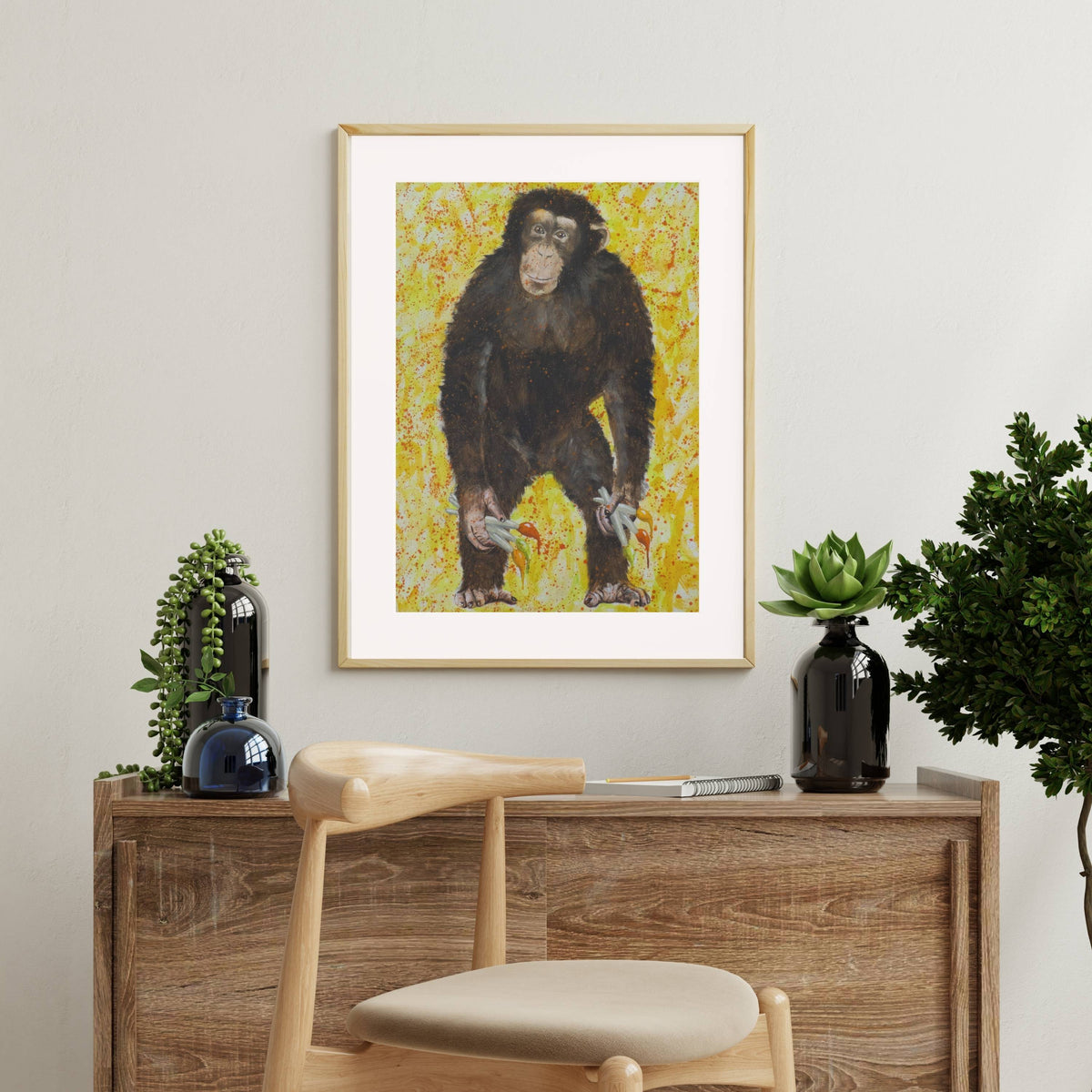 Cranford Axis Monkey Wall Art Print — gallery image 8