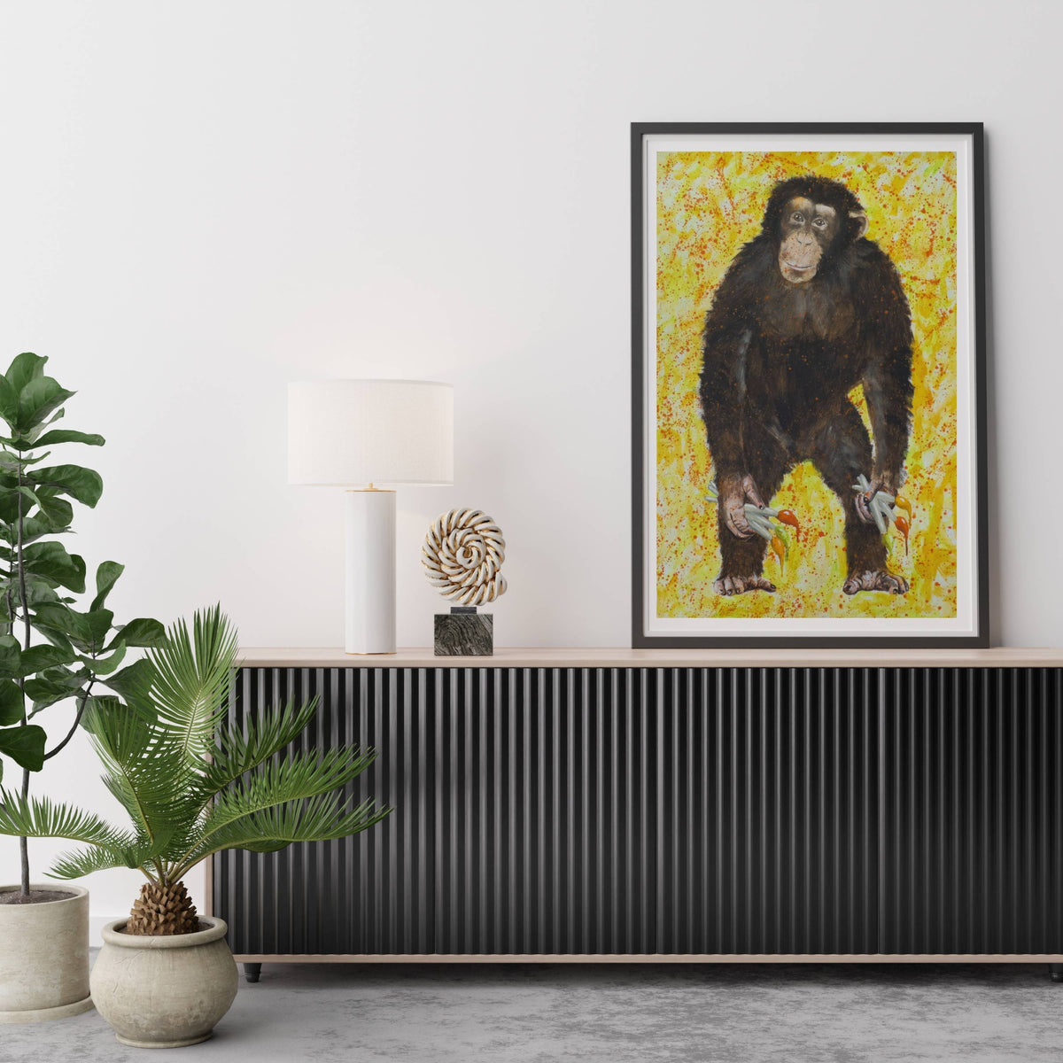 Cranford Axis Monkey Wall Art Print — gallery image 9