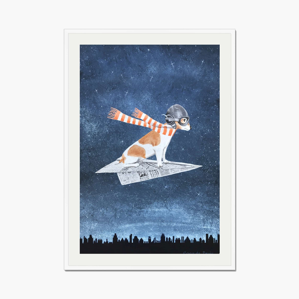 Fernwood Axis Terrier Wall Art Print — gallery image 1