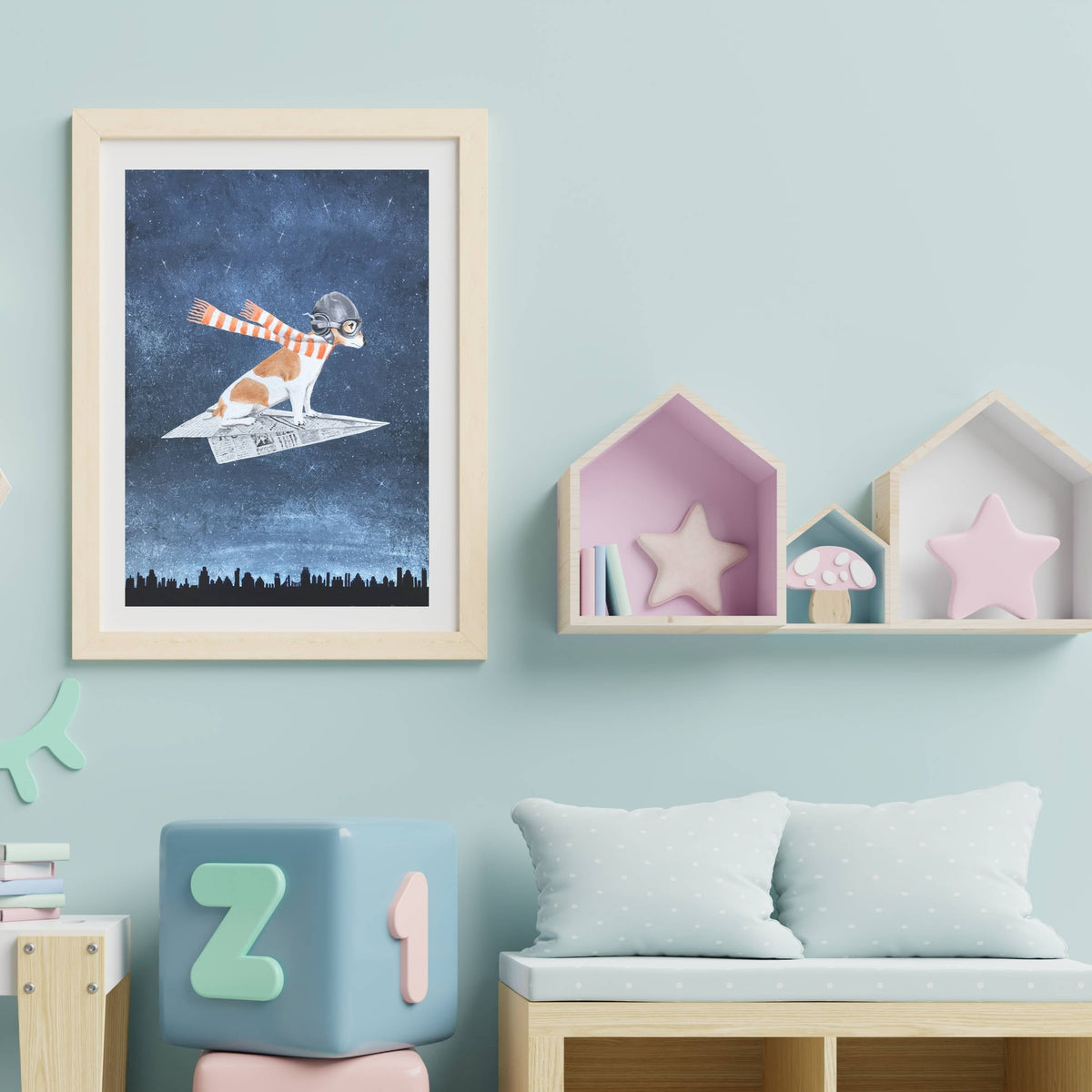 Fernwood Axis Terrier Wall Art Print — gallery image 18