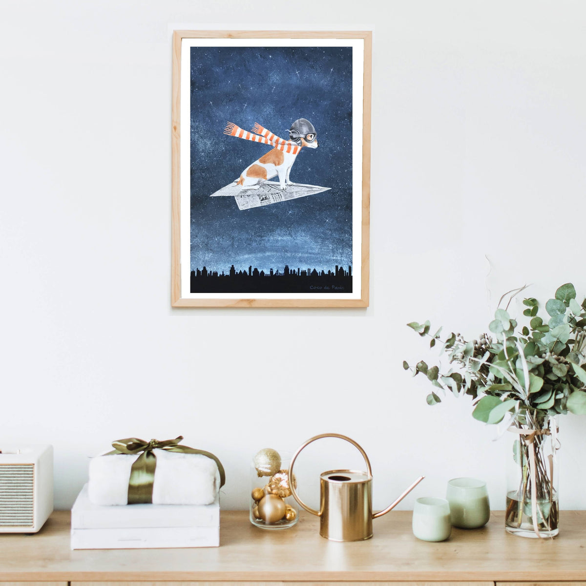 Fernwood Axis Terrier Wall Art Print — gallery image 6