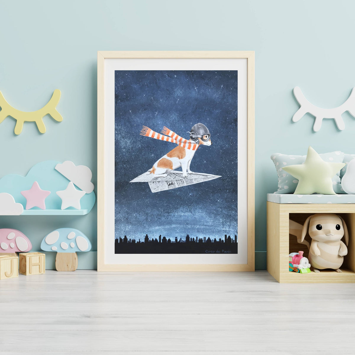 Fernwood Axis Terrier Wall Art Print — gallery image 17