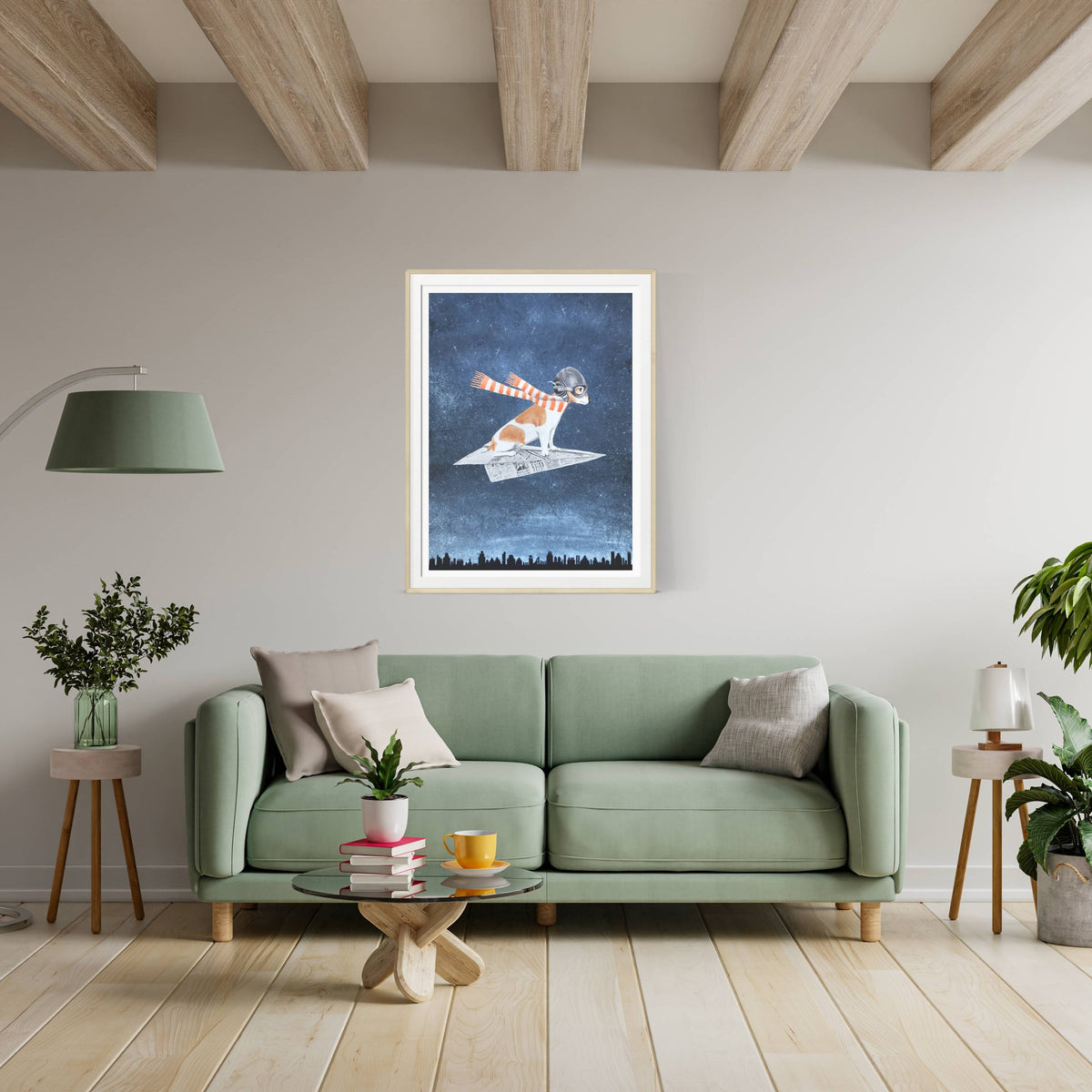 Fernwood Axis Terrier Wall Art Print — gallery image 15