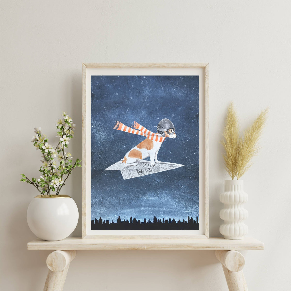 Fernwood Axis Terrier Wall Art Print — gallery image 8
