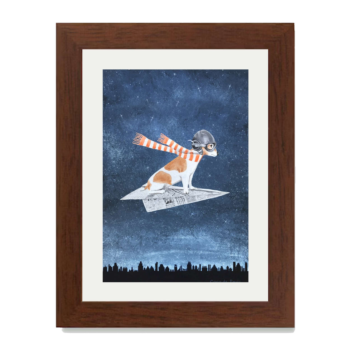 Fernwood Axis Terrier Wall Art Print — gallery image 22