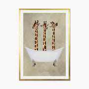 Hartley Axis Giraffe Wall Art Print — gallery image 1