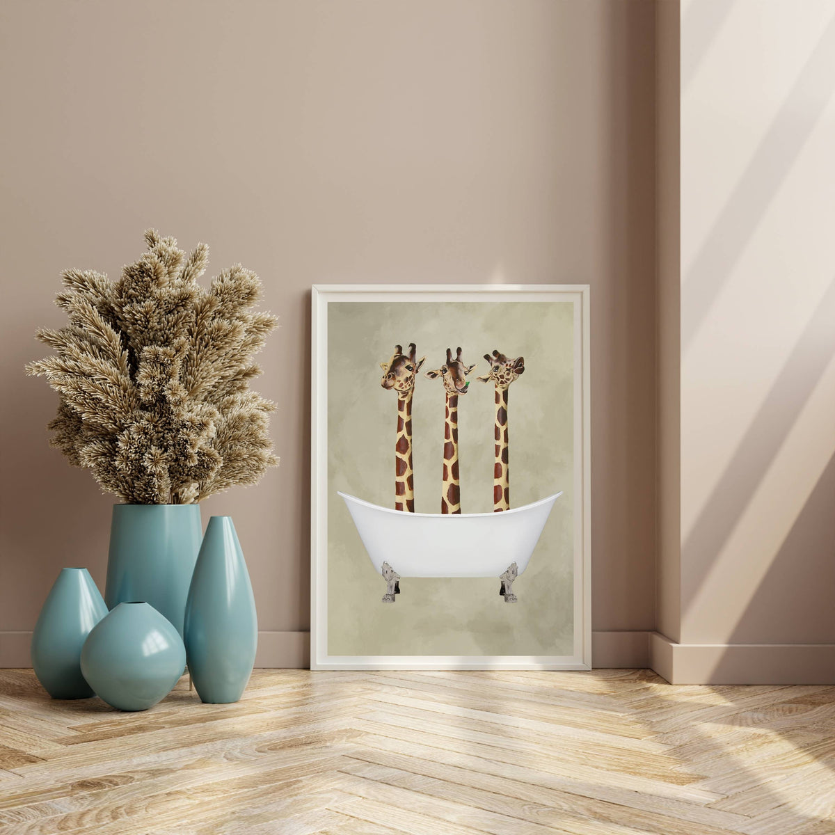 Hartley Axis Giraffe Wall Art Print — gallery image 14