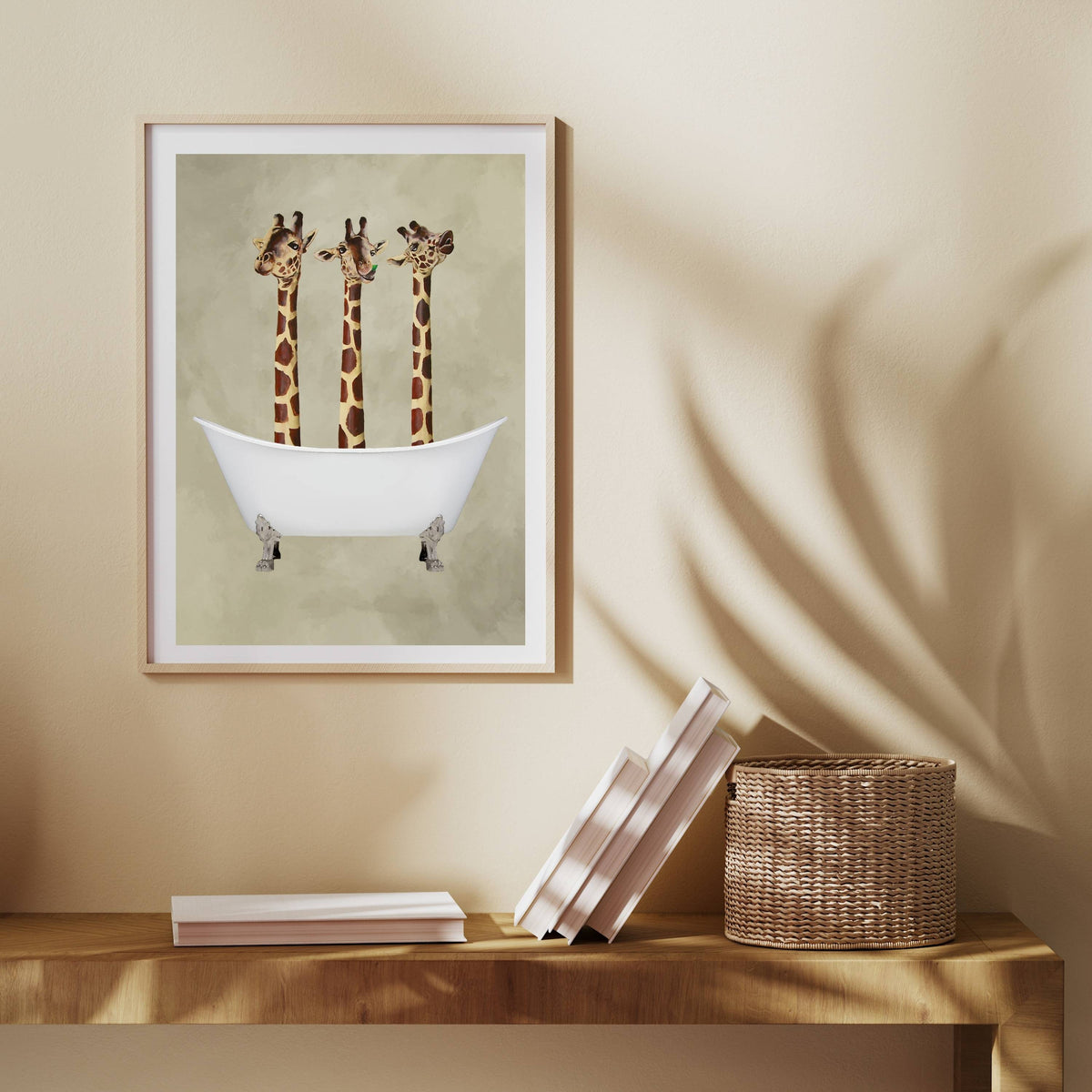 Hartley Axis Giraffe Wall Art Print — gallery image 9