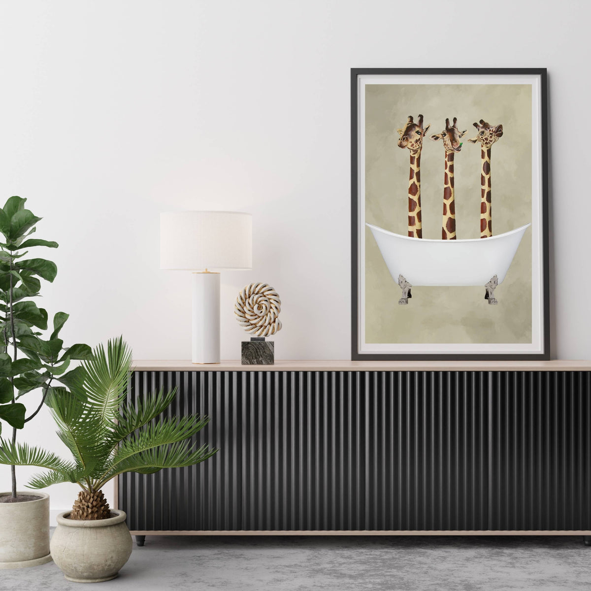Hartley Axis Giraffe Wall Art Print — gallery image 8