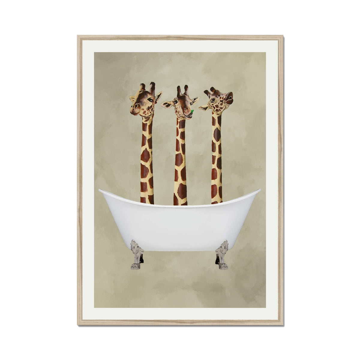Hartley Axis Giraffe Wall Art Print — gallery image 31