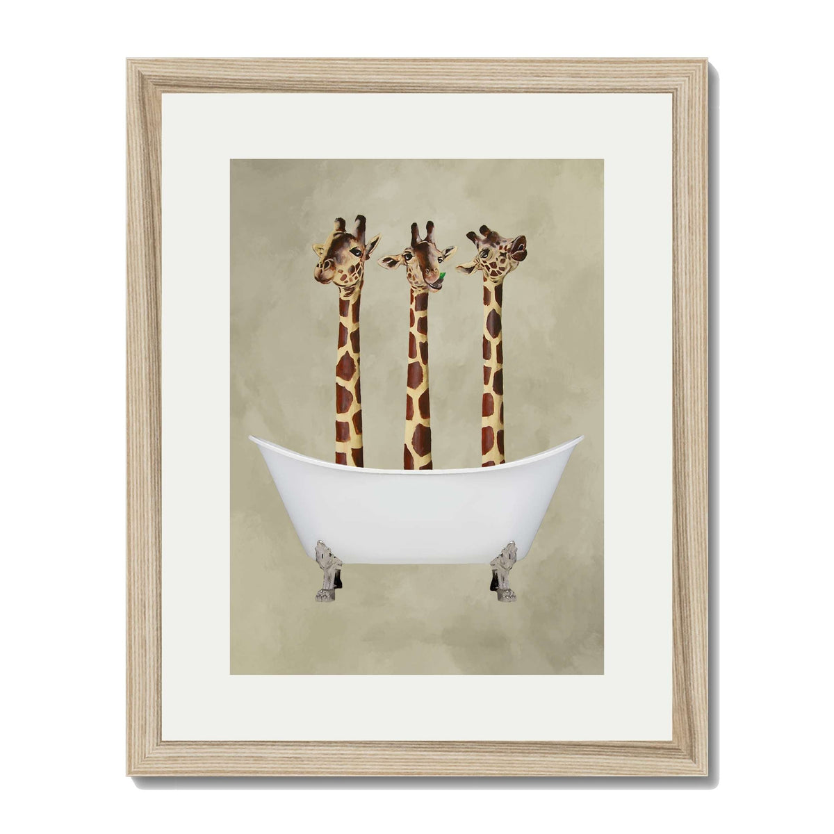Hartley Axis Giraffe Wall Art Print — gallery image 54