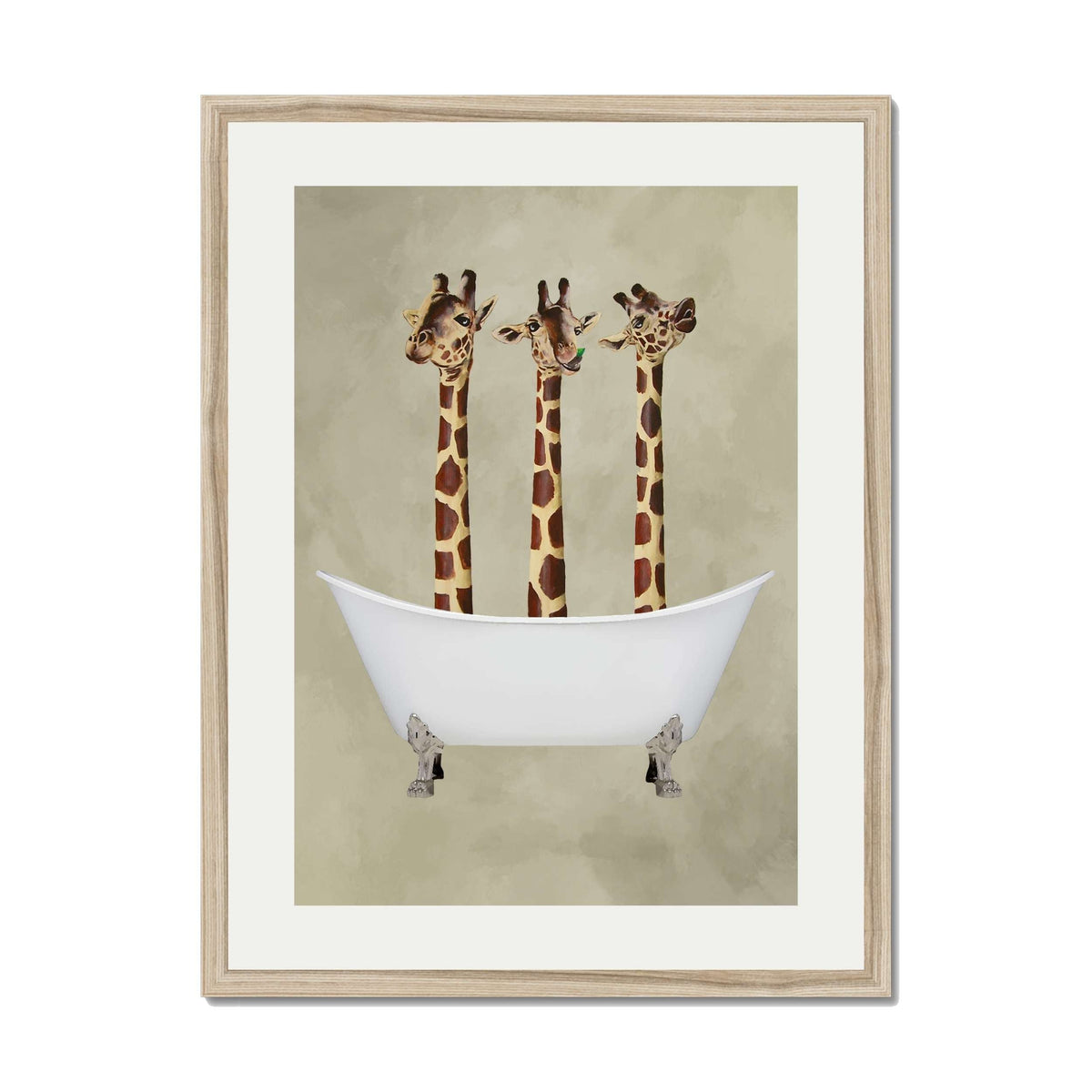 Hartley Axis Giraffe Wall Art Print — gallery image 56