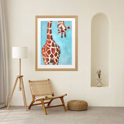 Langford Axis Giraffe Wall Art Print — gallery image 12