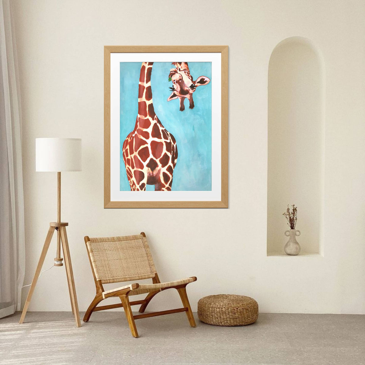 Langford Axis Giraffe Wall Art Print — gallery image 12